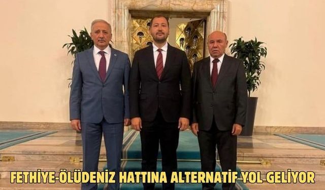 Fethiye-Ölüdeniz Hattına Alternatif Yol Geliyor