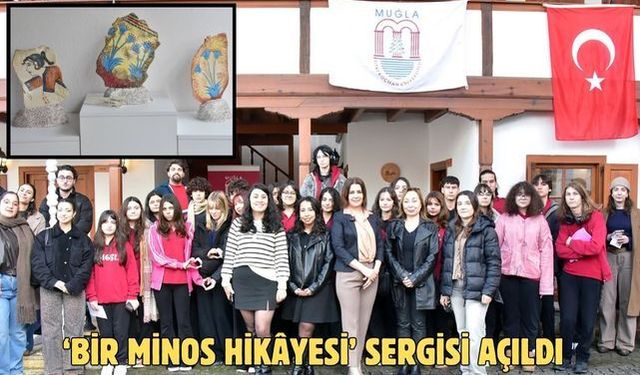 ‘Bir Minos Hikâyesi’ sergisi açıldı