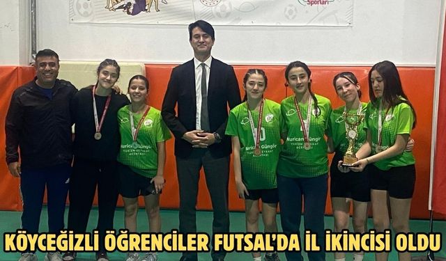 Köyceğizli öğrenciler Futsal’da İl ikincisi oldu