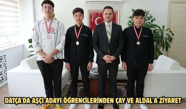 Datça'da aşçı adayı öğrencilerinden Çay ve Aldal'a ziyaret