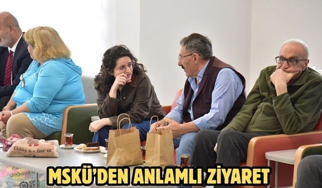 MSKÜ’den anlamlı ziyaret