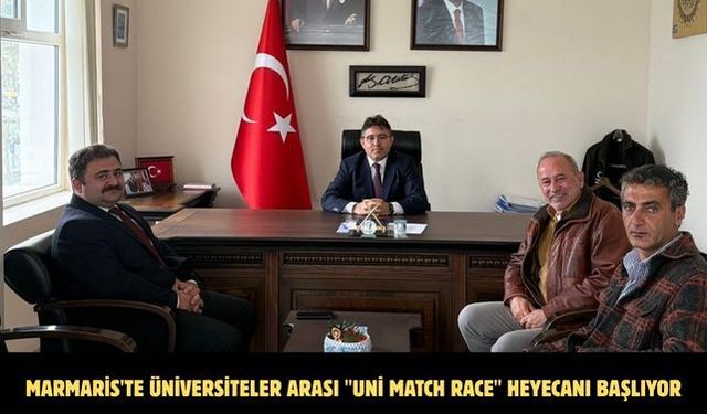 Marmaris'te üniversiteler arası "Uni Match Race" heyecanı başlıyor