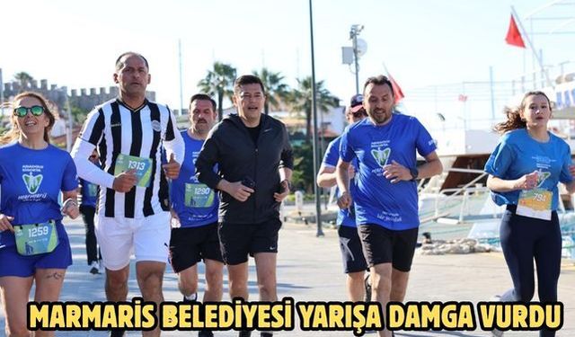 Marmaris Belediyesi yarışa damga vurdu