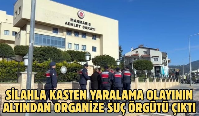 Silahla kasten yaralama olayının altından organize suç örgütü çıktı