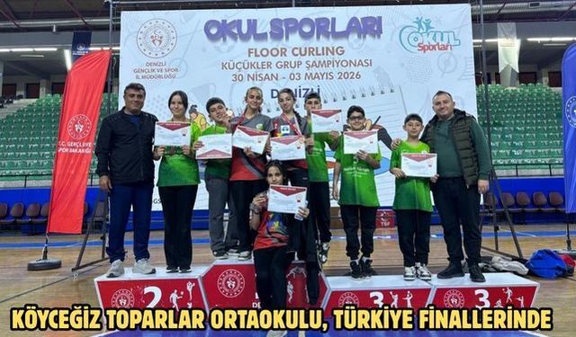 Köyceğiz Toparlar Ortaokulu, Türkiye finallerinde