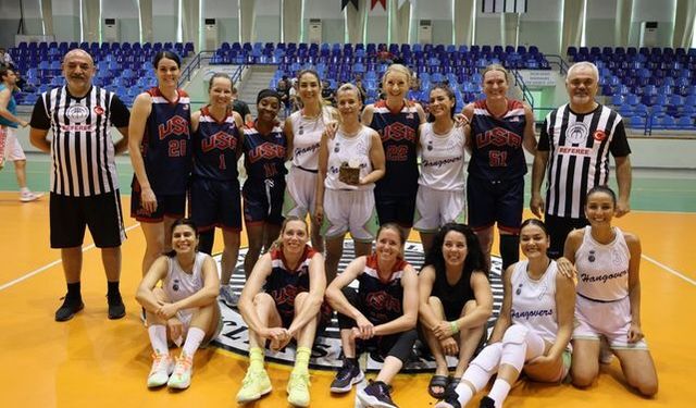 Master basketbolcular 9. kez Marmaris’te