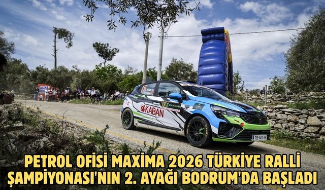 Petrol Ofisi Maxima 2026 Türkiye Ralli Şampiyonası'nın 2. ayağı Bodrum'da başladı