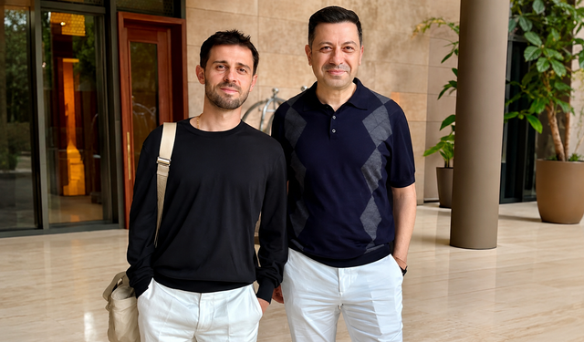 Portekizli futbolcu Bernardo Silva, tatil için Marmaris'i tercih etti