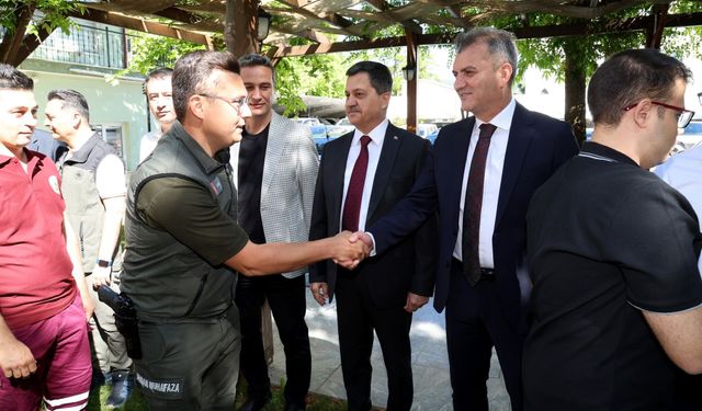 Muğla Orman Bölge Müdürlüğü'nde bayramlaşma mesaisi