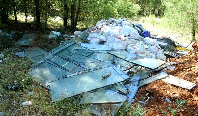 Ormanlık alanlara atılan moloz ve inşaat atıklarına vatandaş tepkisi
