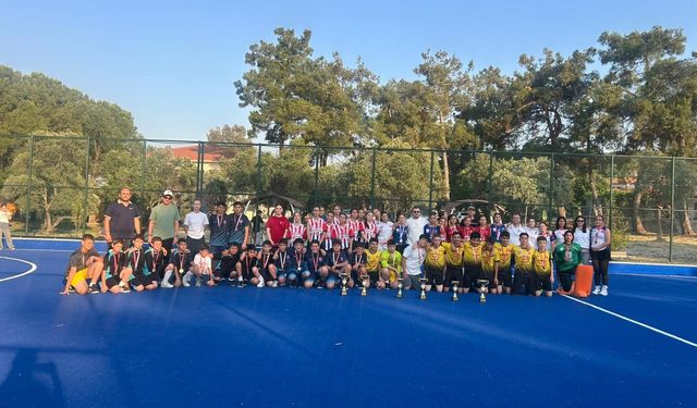 Muğla'da Hokey Turnuvası sona erdi