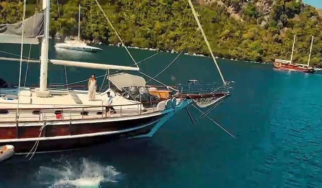 Marmaris'ten dünyaca ünlü koylara beş yıldızlı mavi yolculuk