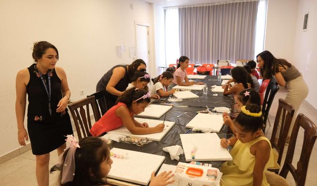 Bodrum Belediyesinden Çocukların Gelişimine Sanat Desteği
