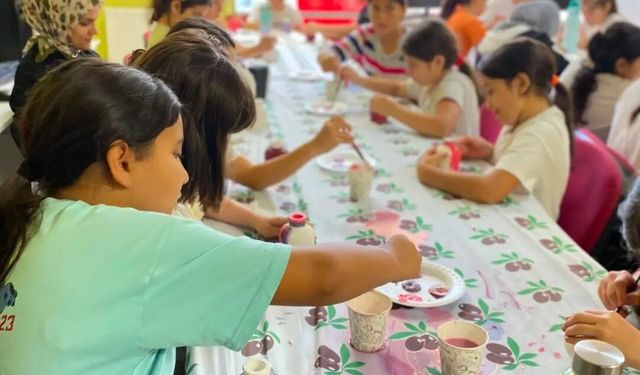 GSB Gençlik Yaz Kulübü’nde çocukların seramik sanatı coşkusu