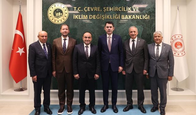 AK Parti Muğla Heyetinden Bakan Kurum’a Ziyaret