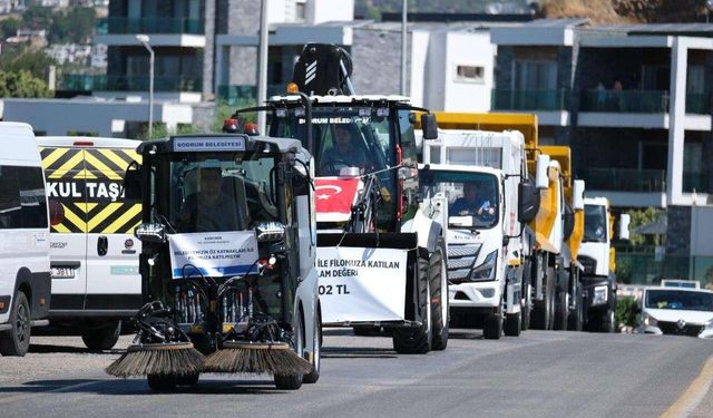 Bodrum Belediyesi Filosunu Güçlendiriyor
