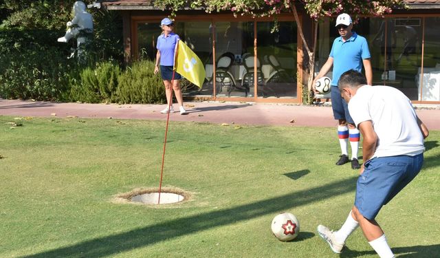 Bodrum'un ev sahipliği yaptığı futgolf yaz kupası tamamlandı