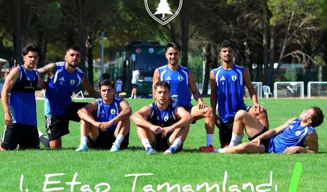 Muğlaspor ilk etap antrenmanlarını tamamladı