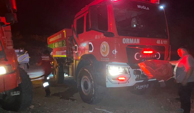 Marmaris'teki orman yangını kontrol altına alındı