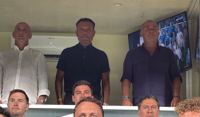 Fatih Terim, Muğla derbisini tribünden takip etti