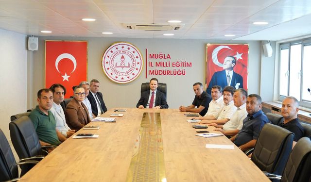 Muğla'da eğitim faaliyetleri değerlendirildi