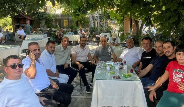 Bakan Uraloğlu Marmaris'te yolları inceledi, vatandaşlarla bir araya geldi