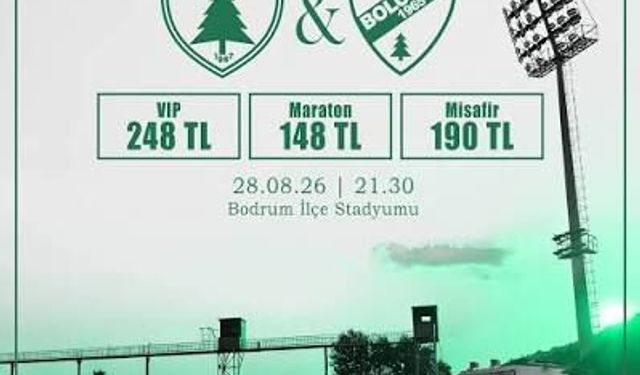 Muğlaspor-Boluspor Maçının Biletleri Satışta