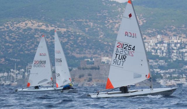 Bodrum'da 2026 ILCA Avrupa Kupası yelken yarışları tamamlandı