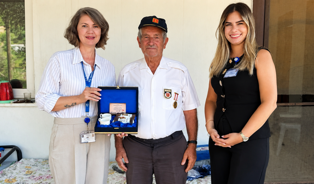 BODRUM’DA YAŞAYAN GAZİLERE VEFA ZİYARETİ