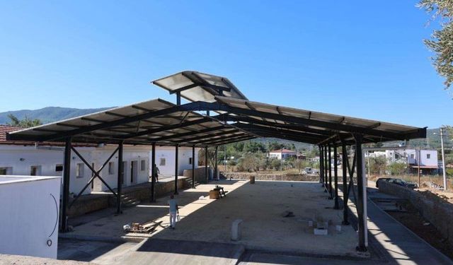 PINARLIBELEN PAZAR YERİ VE SOSYAL ETKİNLİK ALANI PROJESİNDE SONA YAKLAŞILDI