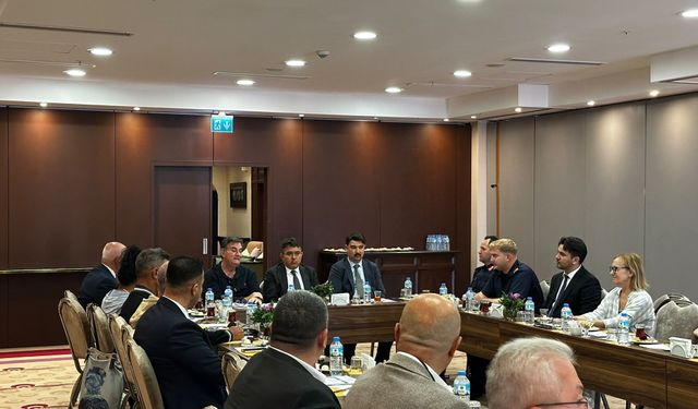 Marmaris'te 27. Uluslararası Arena Aquachallenge Yüzme Şampiyonası'nın Koordinasyon Toplantısı yapıldı