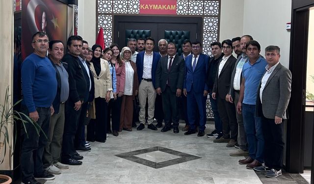 MHP Seydikemer İlçe Teşkilatından Kaymakam Dilekli'ye ziyaret