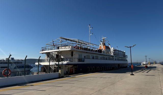 Bodrum’a Athena kruvaziyeriyle 46 turist geldi
