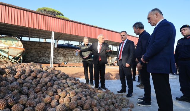 Vali Akbıyık, künar üreticilerinin taleplerini dinledi