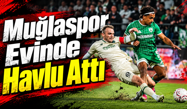 Muğlaspor Evinde Havlu Attı