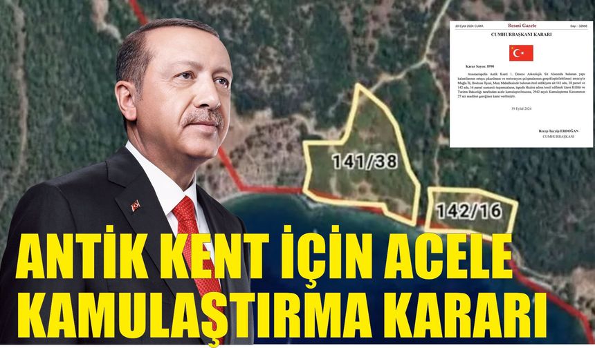 Anastasiapolis Antik Kenti İçin Acele Kamulaştırma Kararı