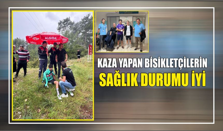 Kaza yapan Bisikletçilerin Sağlık Durumu İyi