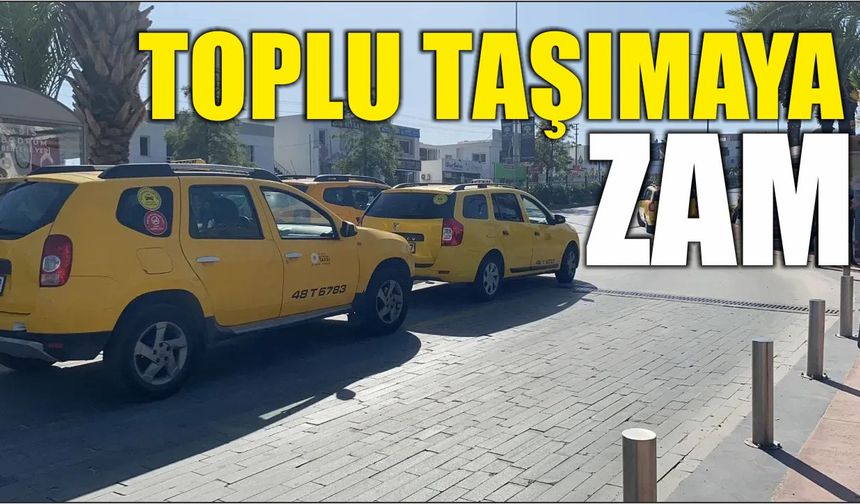 Toplu Taşımaya Zam