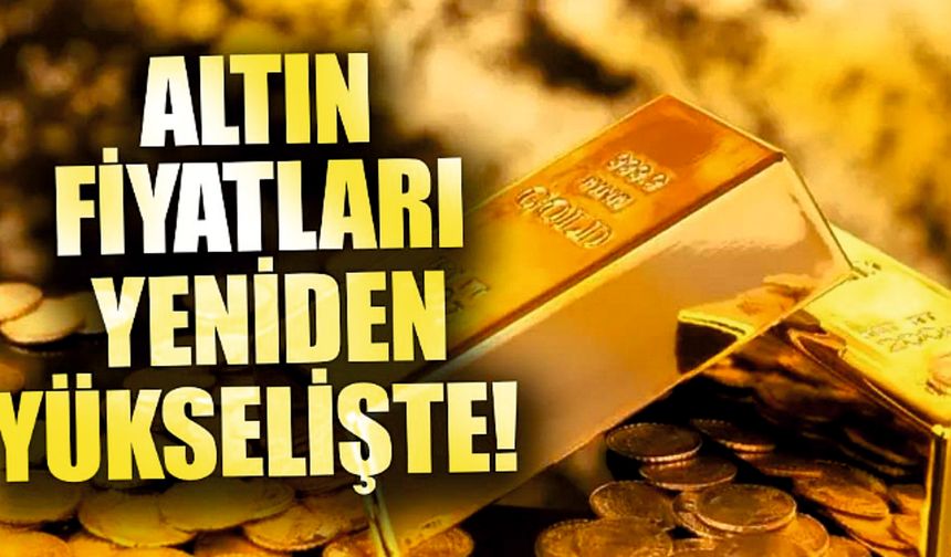 Altın Fiyatları Yeniden Yükselişte