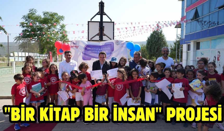 "Bir Kitap Bir İnsan" projesi