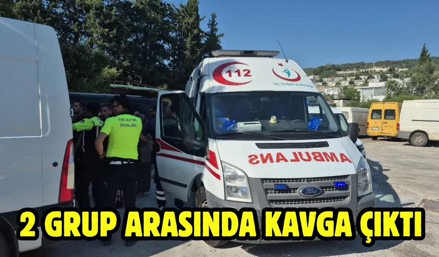 2 grup arasında kavga çıktı