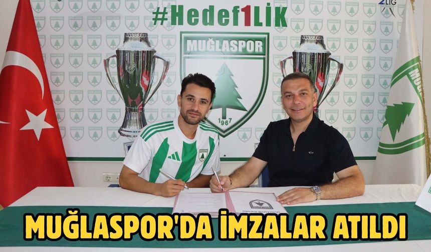 Muğlaspor'da imzalar atıldı