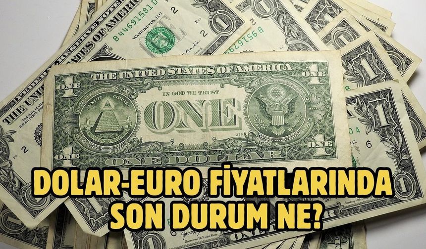 DOLAR-EURO FİYATLARINDA SON DURUM NE?