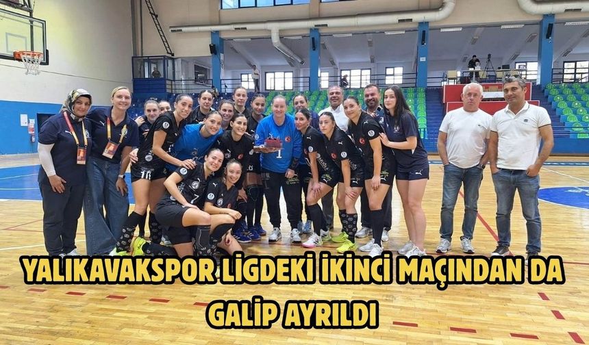 Yalıkavakspor ligdeki ikinci maçından da galip ayrıldı