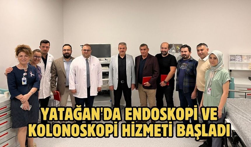 Yatağan'da endoskopi ve kolonoskopi hizmeti başladı