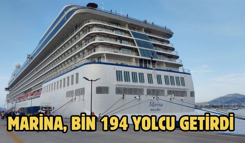Marina, bin 194 yolcu getirdi