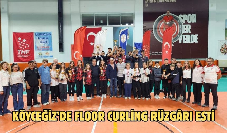 Köyceğiz’de Floor Curling rüzgârı esti