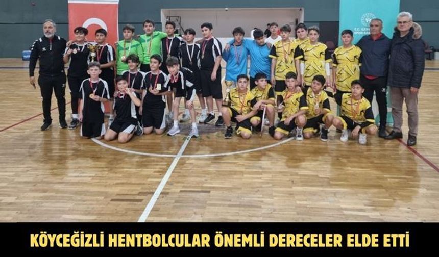 Köyceğizli hentbolcular önemli dereceler elde etti