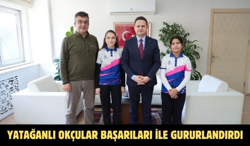Yatağanlı okçular başarıları ile gururlandırdı
