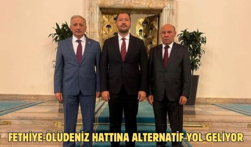 Fethiye-Ölüdeniz Hattına Alternatif Yol Geliyor